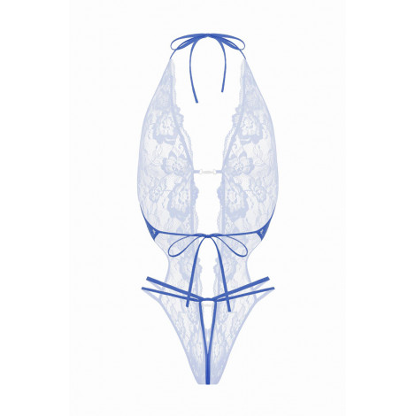 Body string ouvert Renee bleu - Christine